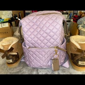 Lilac purple backpack great condition